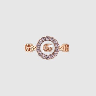 Double G flower ring