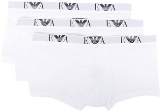 Three-Pack Logo-Band Boxers