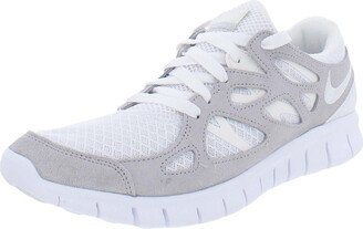 Womens Suede Fitness Running Shoes