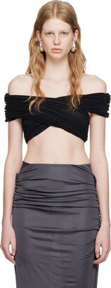 Black Pleated Camisole