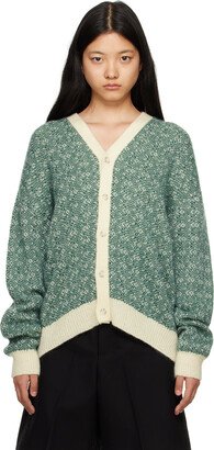 Palmes Green Inter Cardigan-AA