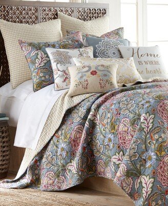 Angelica Spring 3-Pc. Quilt Set, King