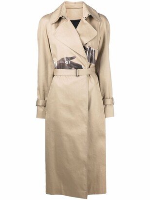 TTSWTRS Body-Print Trench Coat