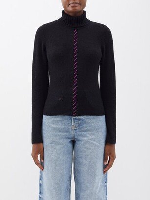 Nimbus Whipstitched Cashmere-blend Sweater-AA