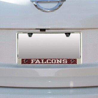 Stockdale Multi Atlanta Falcons Chevron Bottom Only Metal Acrylic Cut License Plate Frame