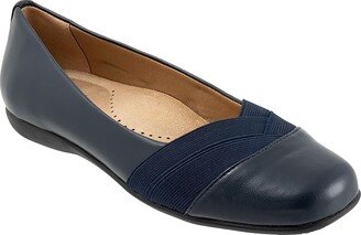 Stella (Navy) Women's Flat Shoes