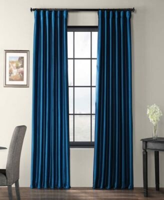 Exclusive Fabrics Furnishings Taffeta Curtain Panels