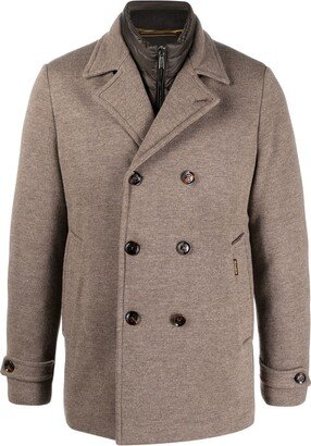 Double-Breasted Pea Coat-AA