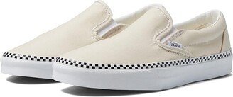 Classic Slip-On (Checkerboard Foxing Turtledove) Skate Shoes