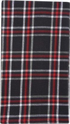 Poinsettia Plaid Towel