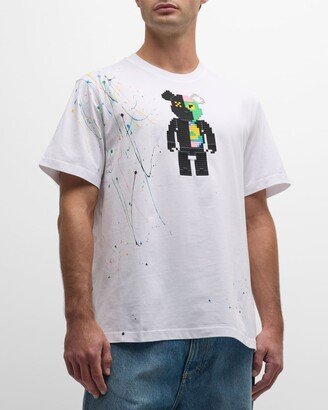 Men's 2 Face Bear 8-Bit T-Shirt