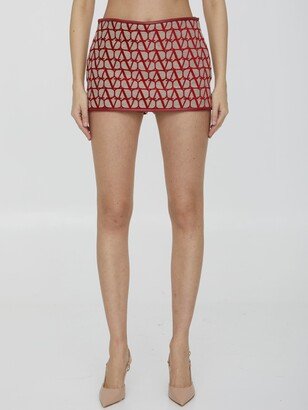 Valentino Iconographe Light Toile Short