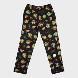 Men's Teenage Mutant Ninja Turtles Knit Fictitious Character Printed Pajama Pants