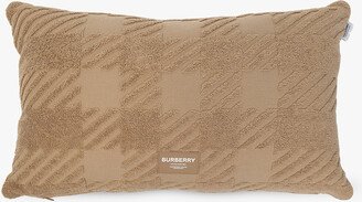 Cushion With Logo Unisex - Beige