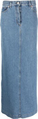 Maxi Denim Skirt