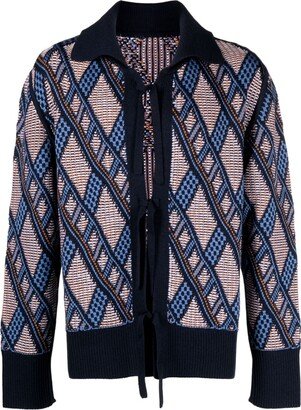 Reversible Patterned-Jacquard Jumper