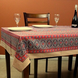 Handmade Delightful Cotton Geometric Tablecloth Rectangle Collection