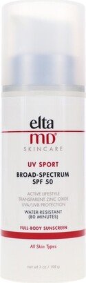 UV Sport SPF 50 Broad Spectrum Water Resistant Sunscreen 7 oz