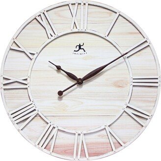 Round Wooden Wall Clock