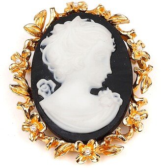 Cameo Gold Pin