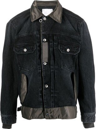 Denim Patchwork Jacket