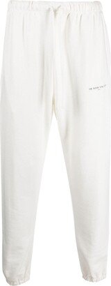 Logo-Print Cotton Track Pants-AB