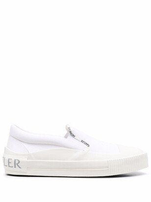 Logo Trimmed Slip-On Sneakers-AA