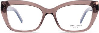 Sl M117 Brown Glasses