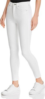 Nina Womens High Rise Slim Skinny Pants