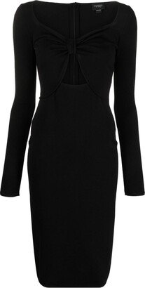 Cut-Out Midi Dress