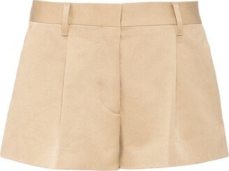 Low-Rise Cotton Chino Shorts