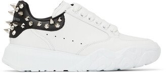 White Leather Court Sneakers