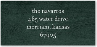 Address Labels: Watercolor Tree Address Label, Green, Address Label, Matte