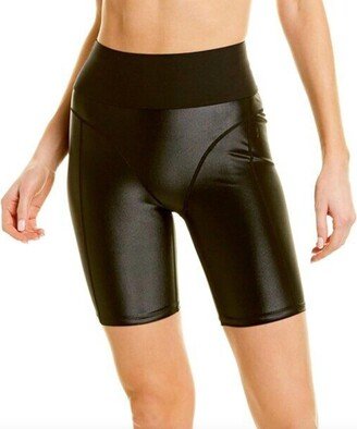 Midnight Shine Bike Short In Black