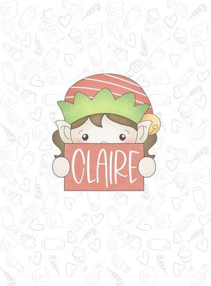 Claire Elf Plaque