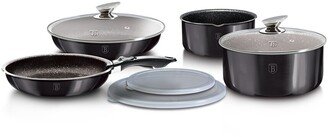 Berlinger Haus 9Pc Cookware Set With Detached Ergonomic Handle-AA