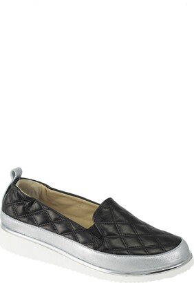 Nellaya Quilted Slip-On Platform Sneaker