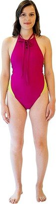 MIGA Swimwear Mio One-Piece (Magenta) Women's Swimsuits One Piece