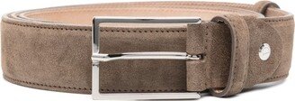 Suede Buckle Belt