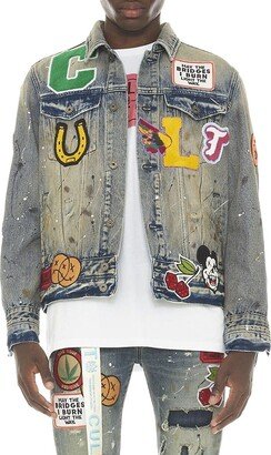 Type 4 Embroidered Denim Jacket