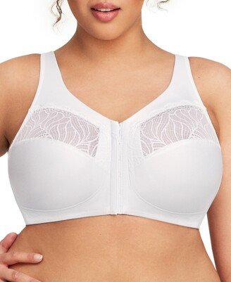 Plus Size Full Figure Magiclift Natural Shape Front Closure Wirefree Bra