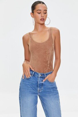 Terry Cloth High-Leg Bodysuit