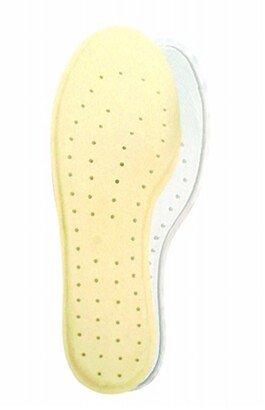 Living Health Products LY-STCO-6 NO PU - Soft Gel Insole - Clear with Sweat Holes - 36to46 Adjustable