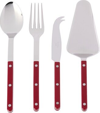 Burgundy Bistrot Brillant Serving Set, 4 pcs