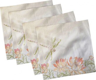 Dragonfly Set of 4 Napkins, 18