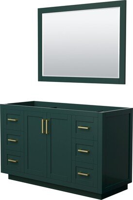 Miranda Single Bathroom Vanity Cabinet, 46-Inch Mirror