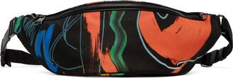 Multicolor Shadows & Squiggles Pouch