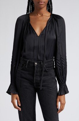 Blake Tie Neck Blouse