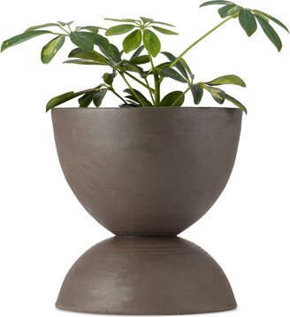 Black Medium Chubby Planter