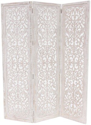 Mango Wood Farmhouse Room Divider Screen